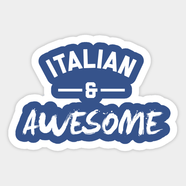 Italian and Awesome Sticker by stariconsrugby